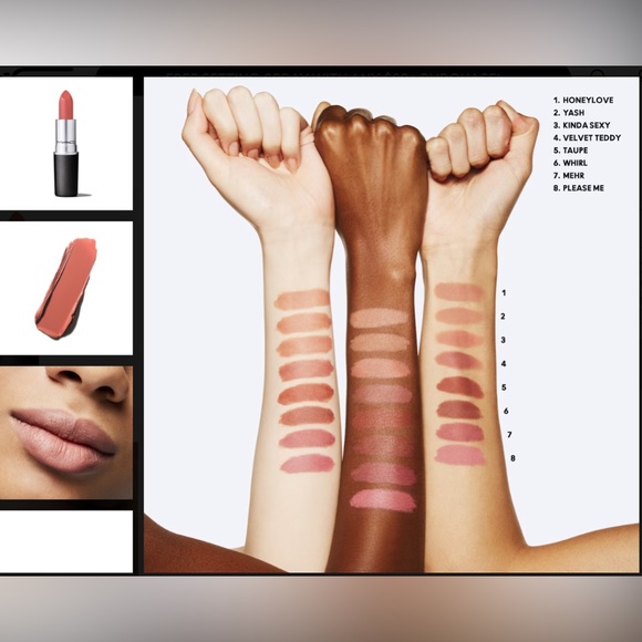 MAC Velvet Teddy Matte Lipstick - Picture 2 of 3